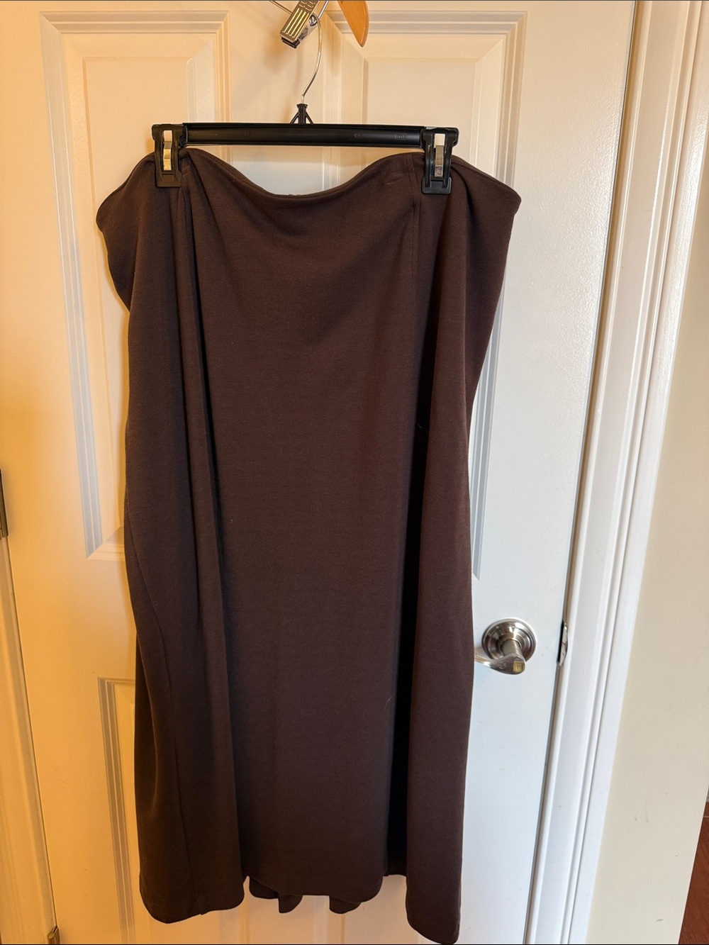 Cato Dark Brown Two-Piece Skirt Set - Picture 6 of 11